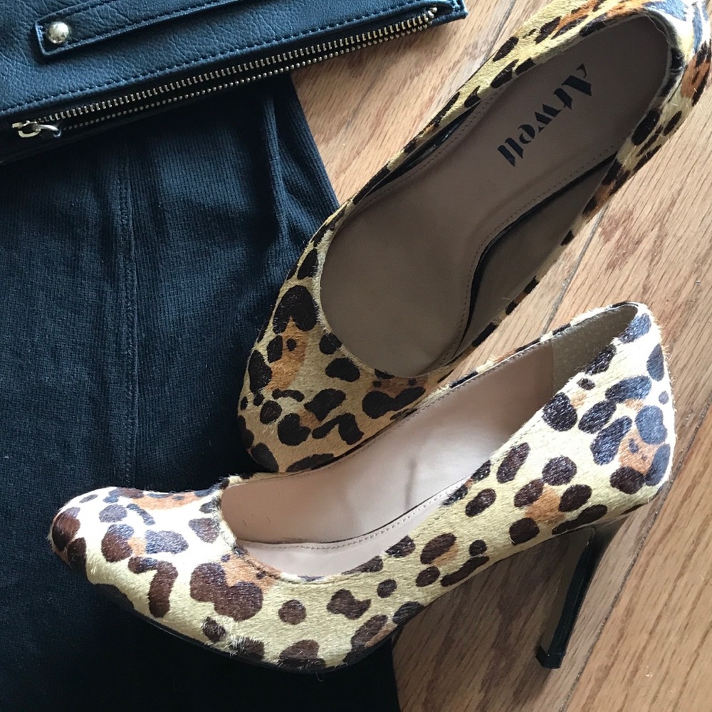 Atwell Calf Hair Pumps - Like New!